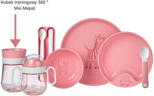 Mepal Kubek treningowy 300 ml 360 ° Mio Mepal - deep pink 108015078400 - Kubki dla dzieci - miniaturka - grafika 2