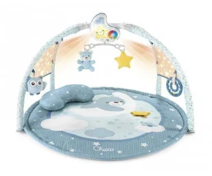 Chicco Mata dla niemowlaka 3w1 z melodiami i kolorowymi projekcjami, niebieska - Wyposażenie pokoiku dziecięcego - miniaturka - grafika 2