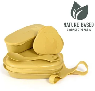 Light My Fire Zestaw turystyczny LunchKit BIO - mustyyellow 2413710210 - Kuchnia turystyczne i akcesoria - miniaturka - grafika 2