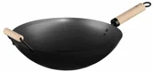 Woki - producent niezdefiniowany Patelnia głęboka WOK z rączką 35 cm B00BFT8Z0 - miniaturka - grafika 1