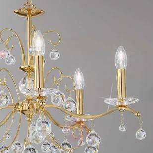 Kolarz Carmen II Kronleuchter 65 cm gold-crystal - Lampy sufitowe - miniaturka - grafika 4