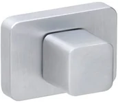 Szyldy i rozety - VDS ROZETA PROSTOKĄTNA WC KOLOR CHROM SZCZOTKOWANY R71 49-0204 - miniaturka - grafika 1