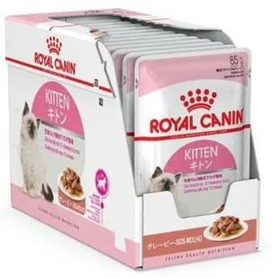 Royal Canin Kitten 24x85g saszetka Sos) 17086-uniw - Mokra karma dla kotów - miniaturka - grafika 4