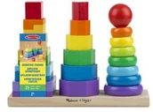 Klocki - Melissa&Doug Wieże geometryczne trzy w jednym MD10567 0000772105675 - miniaturka - grafika 1