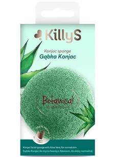 Killys Gąbka Konjac Z Aloesem Do Mycia Twarzy - Akcesoria do oczyszczania twarzy - miniaturka - grafika 2