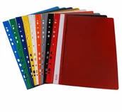 Teczki i skoroszyty - Skoroszyt wpinany A4 PCV 10) NB-7492 - miniaturka - grafika 1