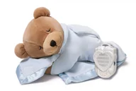 Maskotki i pluszaki - Prince Lionheart Miś z pozytywką i przytulanką Silkie - Blue/Niebieski - TUMMY SLEEP 0022B - miniaturka - grafika 1