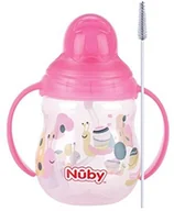 Kubki dla dzieci - Nby Kubek niekapek 240 ML, od 12 m  niebieski - miniaturka - grafika 1