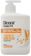 Mydła - Dicora Urban Fit Dicora Urban Fit Produkty Dicora Urban Fit Mydło do rąk Proteiny Jogurt i Owies 500 ml - miniaturka - grafika 1