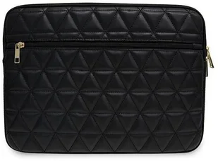 Guess Guess Sleeve GUCS13QLBK 13" czarny /black Quilted hurtel-62764-0 - Części i akcesoria do laptopów - miniaturka - grafika 3
