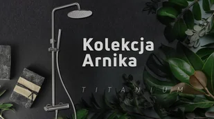 Deante Zestaw natryskowy Arnika NAC D1QK Tytan - Zestawy prysznicowe - miniaturka - grafika 4