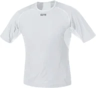 Koszulki sportowe męskie - Gore wear GORE WEAR M Gore Windstopper Baselayer Koszula Mężczyźni, light grey/white XXL 2020 Podkoszulki z krótkim rękawem - miniaturka - grafika 1