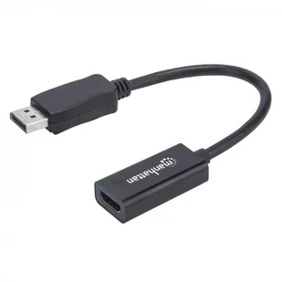 Kabel Adapter Dp Na Hdmi M/f 15CM Full Hd 1080P - Adaptery i przejściówki - miniaturka - grafika 4