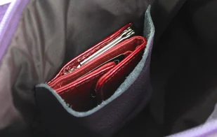 Magre (PL) Plecak Skórzany (PL) Jowita Skóra Naturalna Licowa CIEMNY SELEDYNOWY - Torebki damskie - miniaturka - grafika 4