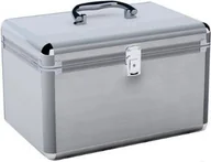 Pudełka i akcesoria na płyty CD - Media Range CD/DVD Etui na 200 silver - BOX75 - miniaturka - grafika 1