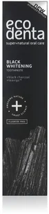 Ecodenta PASTA DO ZĘBÓW EXTRA BLACK WYBIELAJĄCA z węglem drzewnym i TEAVIGO 75ml - Pasty do zębów - miniaturka - grafika 2