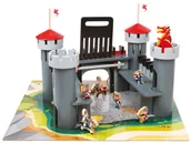 Klocki - Janod zamek rycerski z akcesoriami - miniaturka - grafika 1