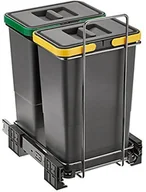 Kosze na śmieci - FENIKS Elle Tipi pf01 34 °C2 z pedałem segregacja śmieci, wyciągany do Base PF01 34C2 - miniaturka - grafika 1
