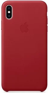 Apple iPhone XS Max Leather Case Product Red (MRWQ2ZM/A) - Etui i futerały do telefonów - miniaturka - grafika 3