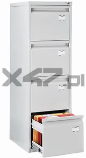 Valberg Szafa kartotekowa z czterema szufladami A 44 (format A4) - Szafy biurowe Valberg Szafa kartotekowa z czterema szufladami A 44 (format A4) - Szafy biurowe - miniaturka - grafika 1