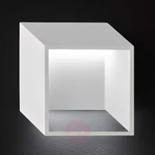 Lampy ścienne - Wofi Quebec - nowoczesny kinkiet LED w formie sześcianu - miniaturka - grafika 1