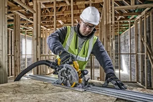 DeWalt akumulatorowa bezszczotkowa pilarka tarczowa 184mm, 18V XR Li-lon 2x5,0Ah w walizce TStak [DCS572P2] DCS572P2-QW - Piły elektryczne - miniaturka - grafika 9