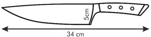 Tescoma Zestaw 3 kutych noży kuchennych AZZA azza3 - Noże kuchenne - miniaturka - grafika 8
