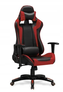 DEFENDER FOTEL GABINETOWY CZARNO-CZERWONY - Fotele - miniaturka - grafika 5