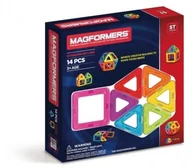 Klocki - Magformers 14 elementów klocki magnetyczne - miniaturka - grafika 1