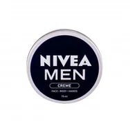 Kosmetyki do pielęgnacji twarzy męskie - Nivea Nivea Men Creme Face Body Hands krem do twarzy na dzień 75 ml dla mężczyzn - miniaturka - grafika 1