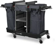 Wózki serwisowe - NUMATIC NKS 2 LLR 2x 100L kompaktowy wielofunkcyjny wózek hotelowy Numatic NKS 2 LLR - miniaturka - grafika 1