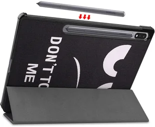 Samsung Alogy Etui na tablet Alogy Book Cover do Galaxy Tab S7 Plus 12.4 T970/T976 Dont Touch Me 11369X46797 - Etui do tabletów - miniaturka - grafika 3
