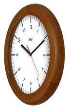 Atrix Zegar ścienny drewniany rondo #6 ATW301F - Zegary - miniaturka - grafika 2