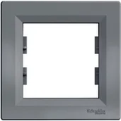 Klawisze i ramki - Schneider Asfora ramka pojedyncza stal EPH5800162 - miniaturka - grafika 1