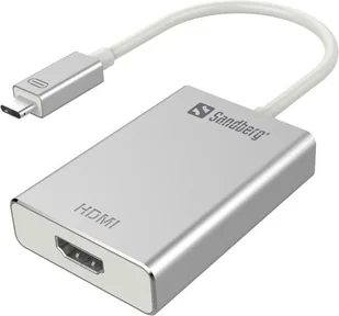 Sandberg Kabel USB-C - HDMI (136-12) - Adaptery i przejściówki - miniaturka - grafika 3