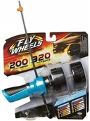 Tory, garaże, parkingi - Jakks Pacific Fly Wheels. Wyrzutnia. 2 opony, niebieskie - miniaturka - grafika 1