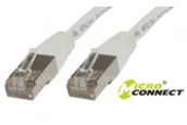 Kable miedziane - MicroConnect - kabel sieciowy - RJ-45 (M) do RJ-45 (M) - 50 cm - kabel SSTP - CAT 6 SSTP6005W - miniaturka - grafika 1