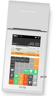 Novitus Kasa fiskalna ONE ONLINE GASTRONOMICZNA pomarańczowo-czarna - Kasy fiskalne - miniaturka - grafika 8