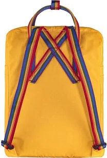 Fjallraven Plecak Kanken - warm yellow / rainbow pattern 23620-141/907 - Plecaki - miniaturka - grafika 2