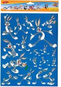 Maskotki i pluszaki - Naklejki Dla Dzieci Królik Bugs Looney Tunes - miniaturka - grafika 1