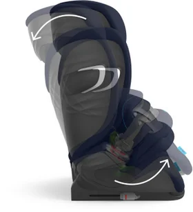 Cybex Pallas G i-Size 9-50kg Deep Black - Foteliki samochodowe - miniaturka - grafika 8