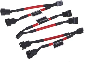 Noctua Noctua NA-SYC1.red rozgałeziacz Y dla 4-Pin PWM 3 szt - Kable komputerowe i do monitorów - miniaturka - grafika 2