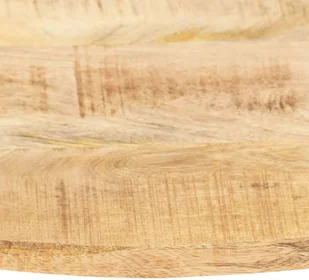 vidaXL Lumarko Blat stołu, lite drewno mango, okrągły, 15-16 mm, 80 cm 286003 - Meble modułowe i akcesoria - miniaturka - grafika 2