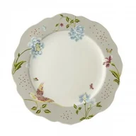 Talerze - Laura Ashley Talerz Obiadowy Płytki Porcelanowy Laura Ashley Szary 24,5 Cm Wh - miniaturka - grafika 1