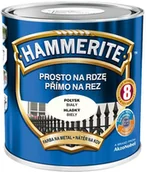 Farby do metalu - Hammerite Farba do metalu Prosto Na Rdzę połysk biały 2 5 l - miniaturka - grafika 1