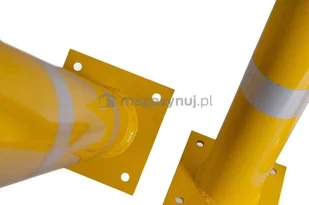 Stalowy słupek ochronny (wys. 1000 mm) - Wyposażenie miejsc publicznych - miniaturka - grafika 3