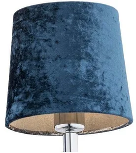 Argon Żyrandol LAMPA wisząca BOLZANO 1381 welurowa OPRAWA abażurowy zwis granatowy 1381 - Lampy sufitowe - miniaturka - grafika 2