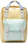 Plecaki - Plecak DOUGHNUT - Macaroon Monet Series D010MN-101172-F Buttery/Ligh Aqua - miniaturka - grafika 1