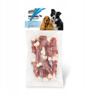 Hilton Kostki z wapniem i mięsem z kaczki 10szt - Przysmaki dla psów - miniaturka - grafika 2
