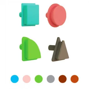 Masterkidz MASTERKIDZ Geometryczne Elementy Tablic 256 szt ME14702 - Tablice dla dzieci - miniaturka - grafika 2